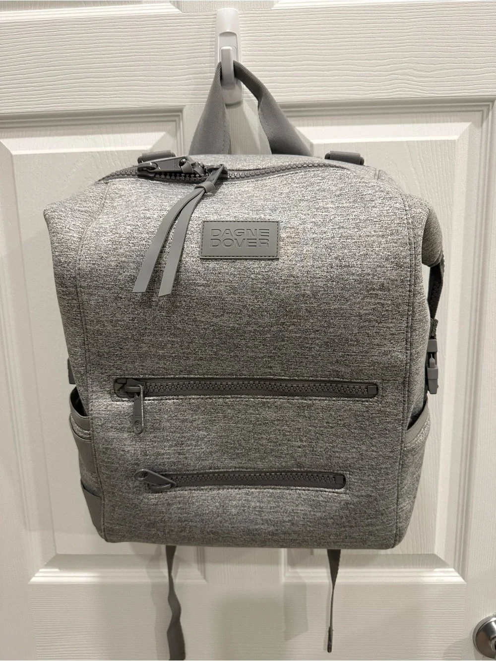 Dagne Dover Indi heather grey diaper bag large